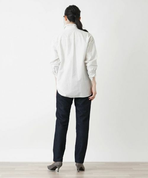 Leilian / レリアン シャツ・ブラウス | ストライプシャツ | 詳細3
