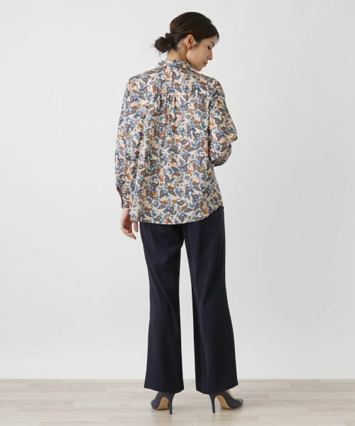 Leilian / レリアン シャツ・ブラウス | ペイズリー柄シャツブラウス | 詳細3