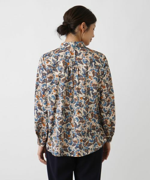 Leilian / レリアン シャツ・ブラウス | ペイズリー柄シャツブラウス | 詳細6