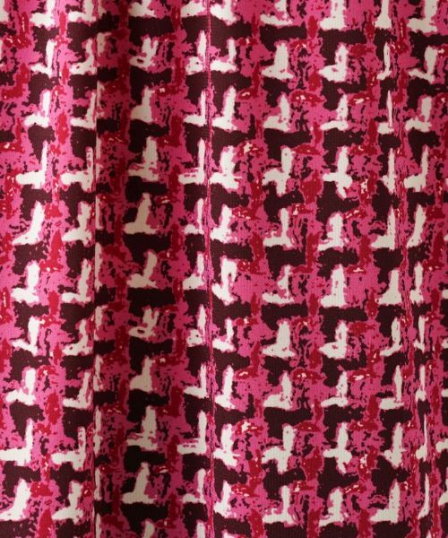 Leilian / レリアン カットソー | ツイードプリント7分袖カットソー【Leilian WHITE LABEL】 | 詳細15