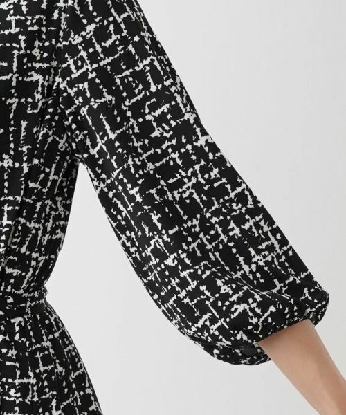 Leilian / レリアン ドレス | 洗える総柄ワンピース | 詳細11