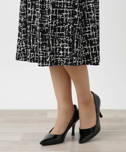 Leilian / レリアン ドレス | 洗える総柄ワンピース | 詳細13