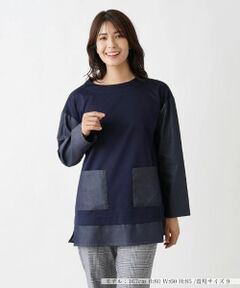 ⭐️新品⭐️Leilianレリアン　カーキロングカットソー　サイズ13＋ ⭐️新品⭐️Leilianレリアン カーキロングカットソー サイズ