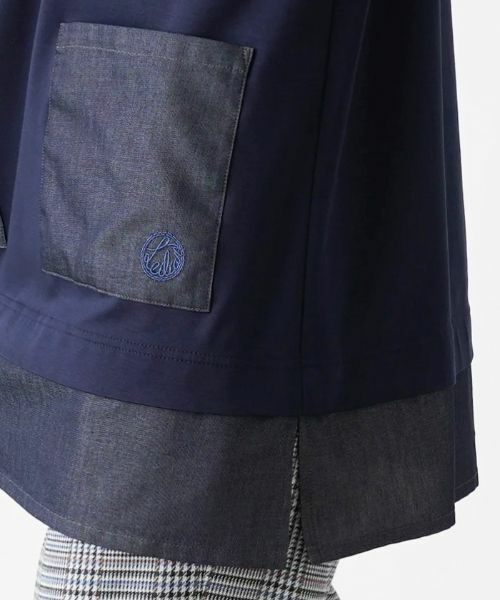 Leilian / レリアン カットソー | ドッキングプルオーバー | 詳細13