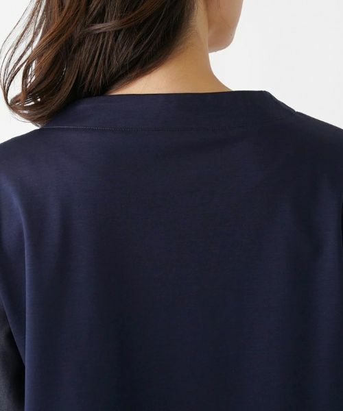 Leilian / レリアン カットソー | ドッキングプルオーバー | 詳細8