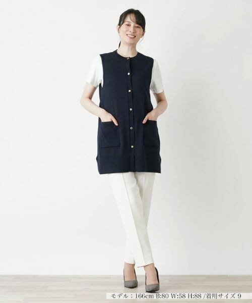 Leilian / レリアン テーラードジャケット | ロングジレ | 詳細1