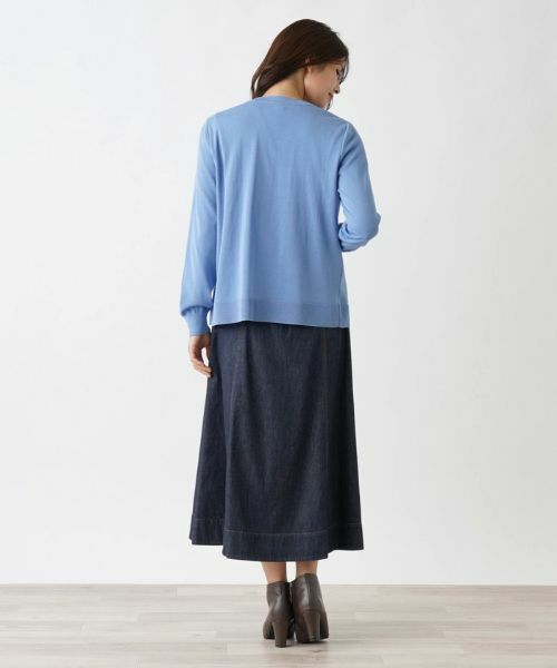 Leilian / レリアン カーディガン・ボレロ | クルーネックカーディガン | 詳細3