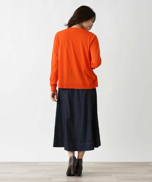 Leilian / レリアン カーディガン・ボレロ | クルーネックカーディガン | 詳細8