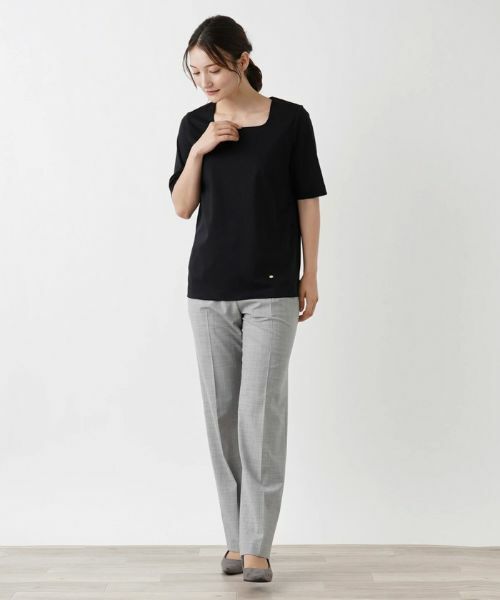 Leilian / レリアン Tシャツ | コットンTシャツ | 詳細1