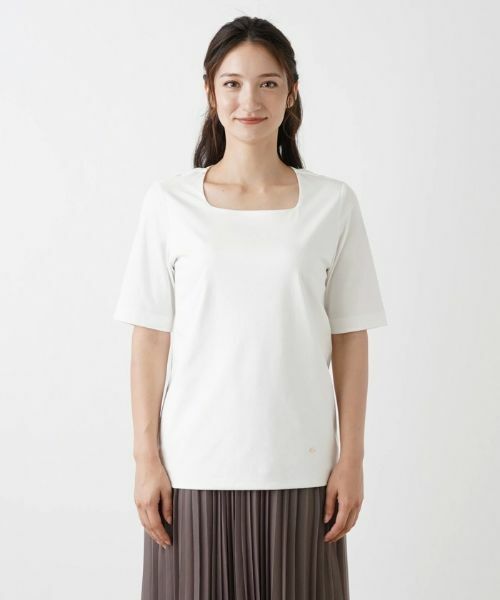 Leilian / レリアン Tシャツ | コットンTシャツ | 詳細10