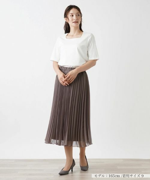 Leilian / レリアン Tシャツ | コットンTシャツ | 詳細7