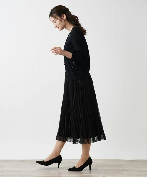 Leilian / レリアン カーディガン・ボレロ | 洗えるクルーネックカーディガン | 詳細2