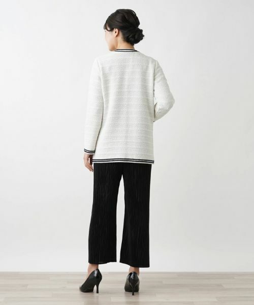 Leilian / レリアン テーラードジャケット | ニットツイードジャケット | 詳細29