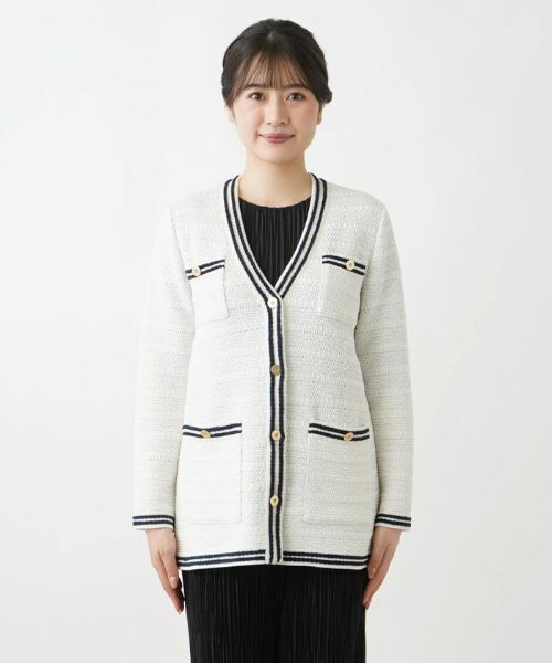 Leilian / レリアン テーラードジャケット | ニットツイードジャケット | 詳細30