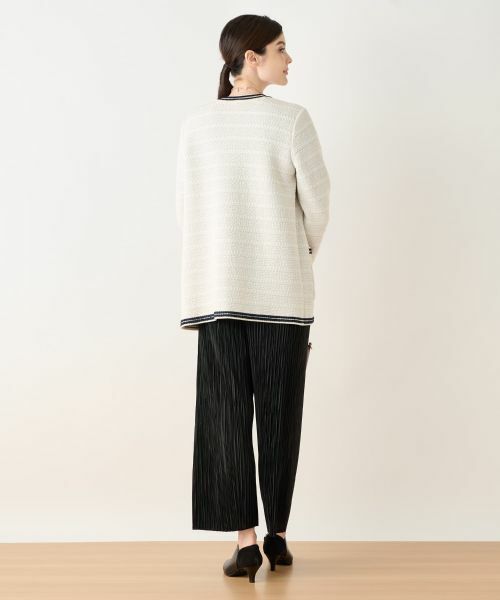 Leilian / レリアン テーラードジャケット | ニットツイードジャケット | 詳細7