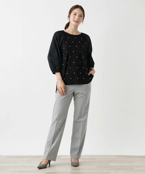 Leilian / レリアン カットソー | 七分丈カットソー | 詳細1