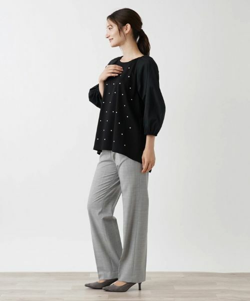 Leilian / レリアン カットソー | 七分丈カットソー | 詳細2