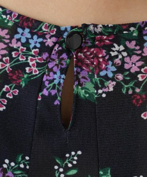 Leilian / レリアン カットソー | フラワーボーダーブラウス | 詳細12