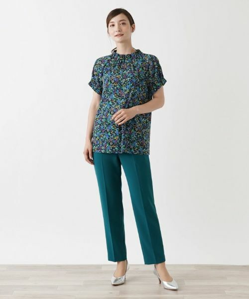 Leilian / レリアン カットソー | 【セットアップ対応商品】フラワーガーデンカットソー | 詳細1