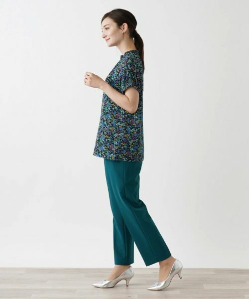 Leilian / レリアン カットソー | 【セットアップ対応商品】フラワーガーデンカットソー | 詳細2