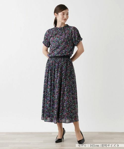 Leilian / レリアン カットソー | 【セットアップ対応商品】フラワーガーデンカットソー | 詳細4