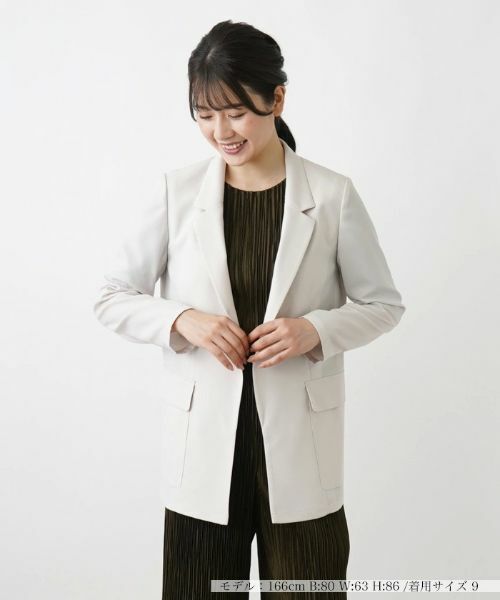 Leilian / レリアン テーラードジャケット | 洗えるテーラードジャケット | 詳細20