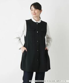 Leilian / レリアン テーラードジャケット | ベスト【Leilian WHITE LABEL】