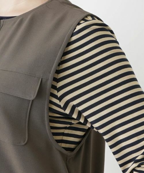 Leilian / レリアン テーラードジャケット | ベスト【Leilian WHITE LABEL】 | 詳細12