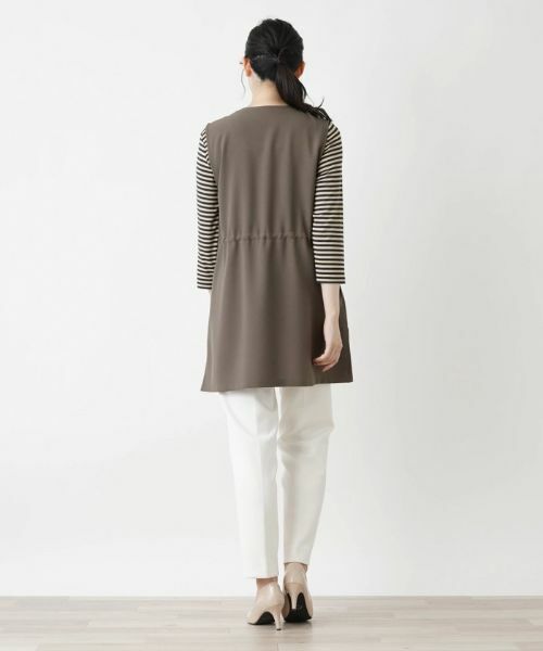 Leilian / レリアン テーラードジャケット | ベスト【Leilian WHITE LABEL】 | 詳細6