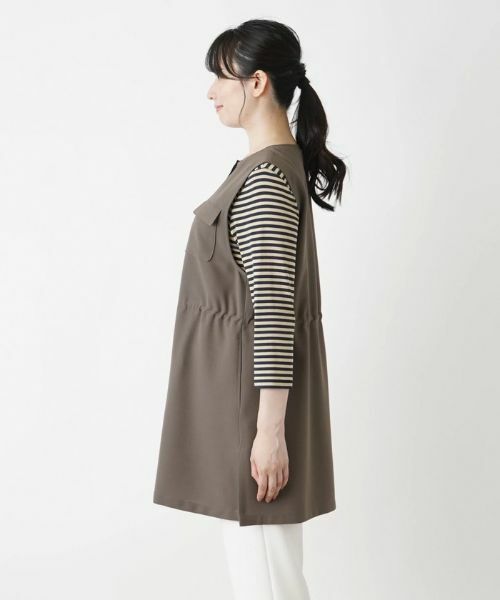 Leilian / レリアン テーラードジャケット | ベスト【Leilian WHITE LABEL】 | 詳細8