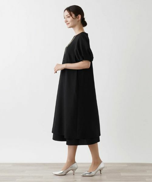 Leilian / レリアン ドレス | 洗えるワンピース【Leilian WHITE LABEL】 | 詳細5