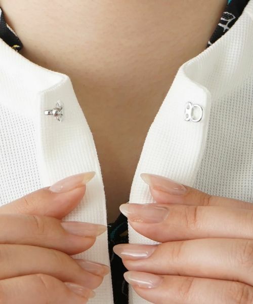 Leilian / レリアン テーラードジャケット | 【きれいめ】洗えるノーカラージャケット【Leilian WHITE LABEL】 | 詳細11