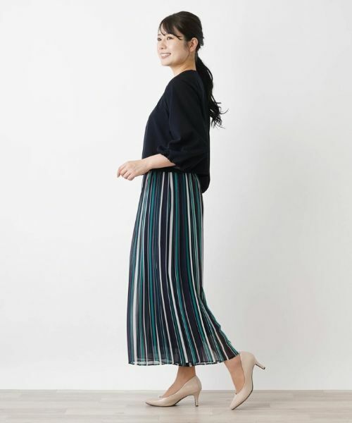 Leilian / レリアン テーラードジャケット | 【きれいめ】洗えるノーカラージャケット【Leilian WHITE LABEL】 | 詳細2