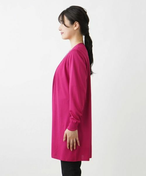 Leilian / レリアン カーディガン・ボレロ | ロング丈トッパーカーディガン | 詳細11