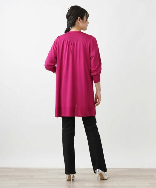 Leilian / レリアン カーディガン・ボレロ | ロング丈トッパーカーディガン | 詳細3