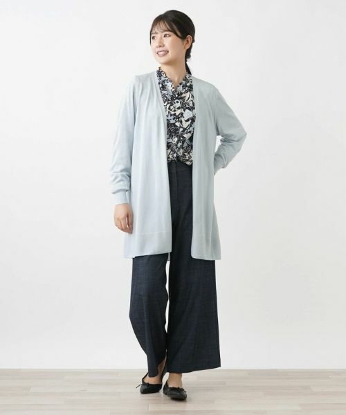 Leilian / レリアン カーディガン・ボレロ | ロング丈トッパーカーディガン | 詳細4