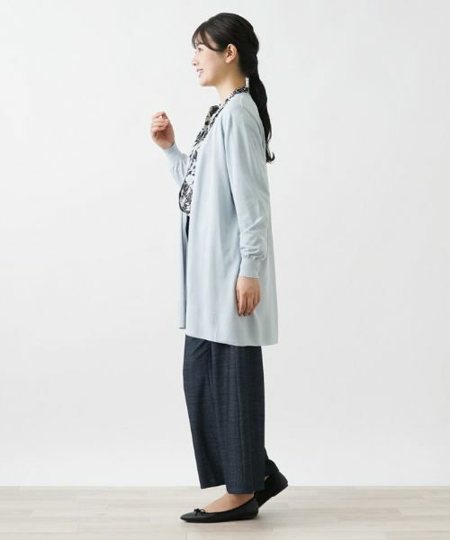 Leilian / レリアン カーディガン・ボレロ | ロング丈トッパーカーディガン | 詳細5