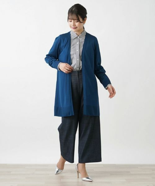 Leilian / レリアン カーディガン・ボレロ | ロング丈トッパーカーディガン | 詳細7