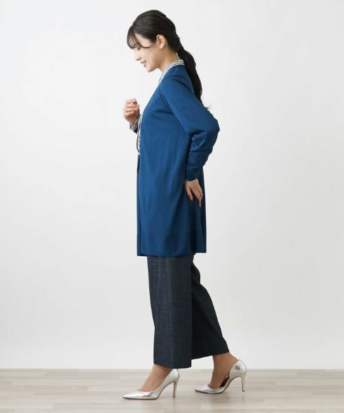 Leilian / レリアン カーディガン・ボレロ | ロング丈トッパーカーディガン | 詳細8