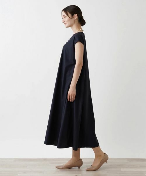 Leilian / レリアン ドレス | 洗えるロングフレアワンピース | 詳細4