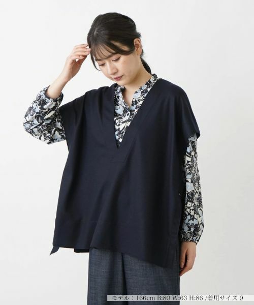 Leilian / レリアン テーラードジャケット | プルオーバージレ | 詳細12