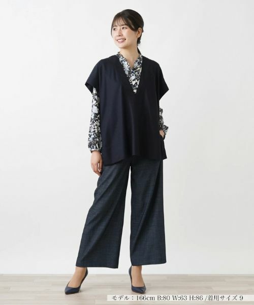 Leilian / レリアン テーラードジャケット | プルオーバージレ | 詳細2