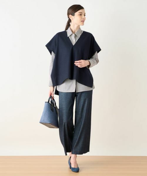 Leilian / レリアン テーラードジャケット | プルオーバージレ | 詳細3