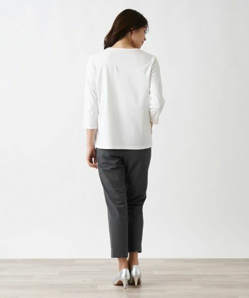 Leilian / レリアン Tシャツ | クルーネックTシャツ | 詳細3