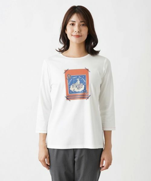 Leilian / レリアン Tシャツ | クルーネックTシャツ | 詳細4