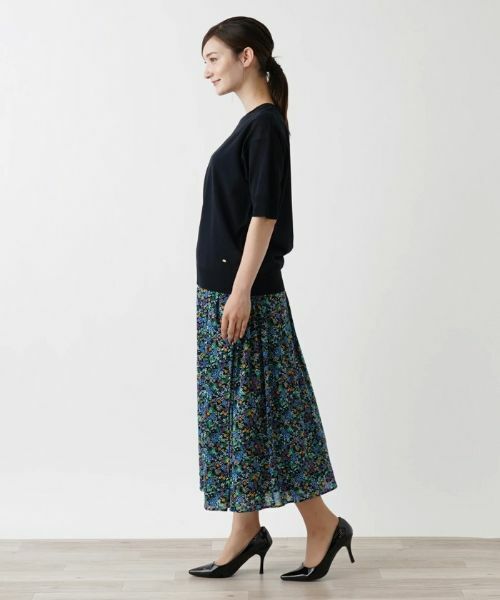 Leilian / レリアン ニット・セーター | コットン混半そでニット | 詳細5