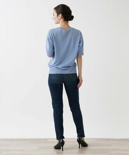 Leilian / レリアン ニット・セーター | コットン混半そでニット | 詳細9