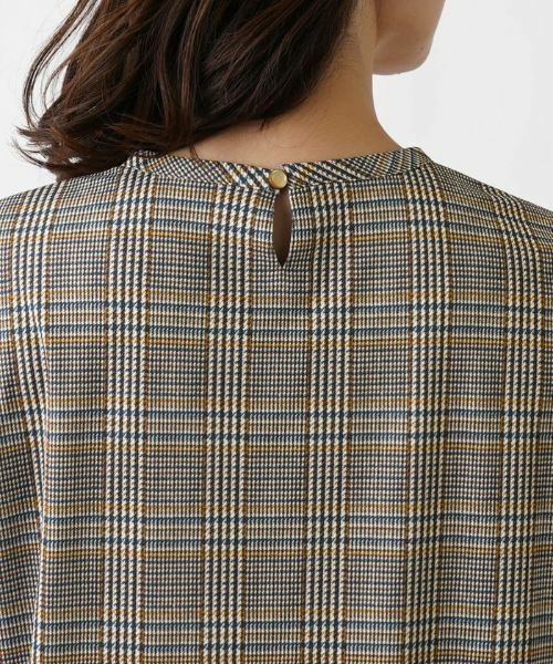 Leilian / レリアン カットソー | グレンチェックカットソー | 詳細8