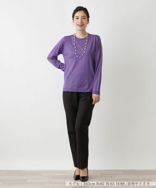 Leilian / レリアン ニット・セーター | クルーネックニットプルオーバー | 詳細13