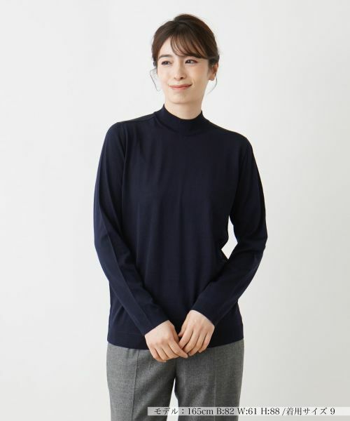 Leilian / レリアン ニット・セーター | インナー(ネイビー系)